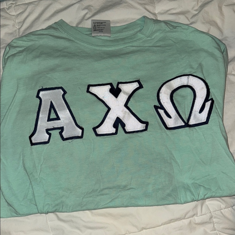 Comfort Colors AXO Letters